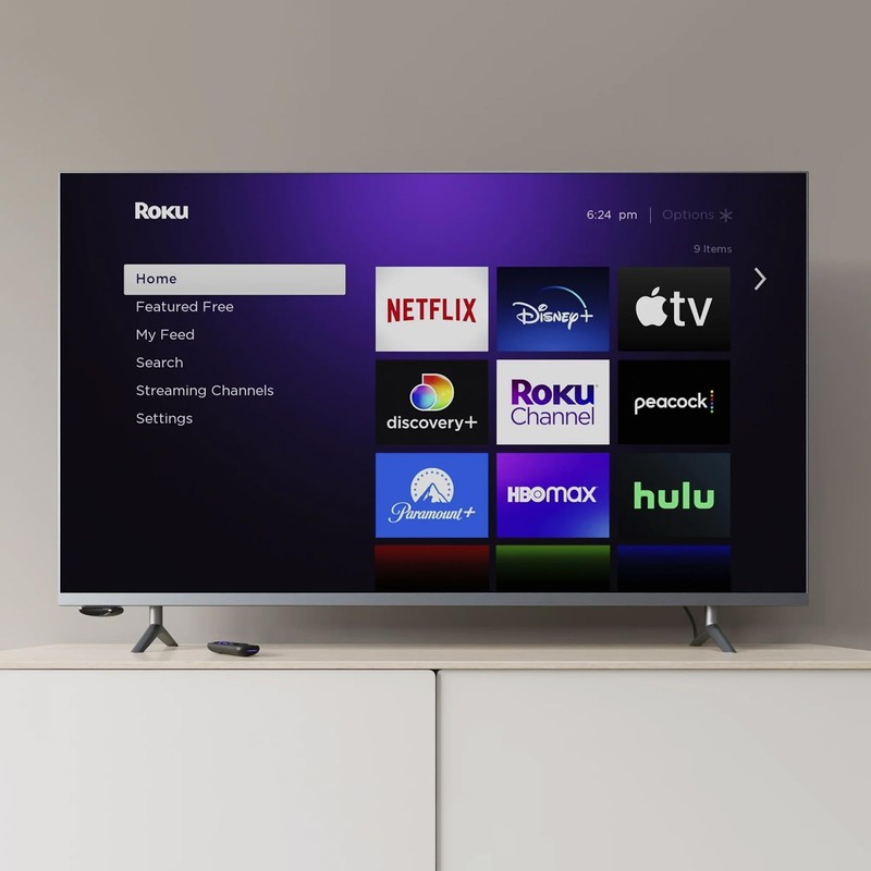 Roku Express 4K+ | HD/4K/HDR Streaming Device with Voice Remote,