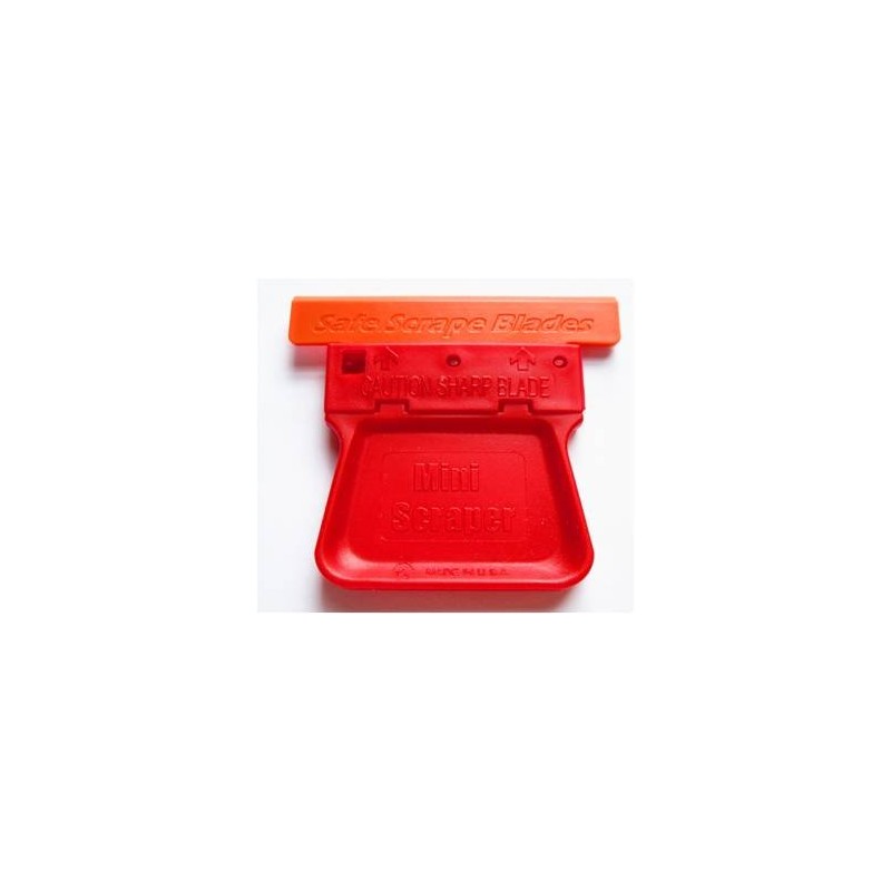 MINISCRAPER Plastic Razor Blades,T-2 Blade 50% Wider 10 Pack