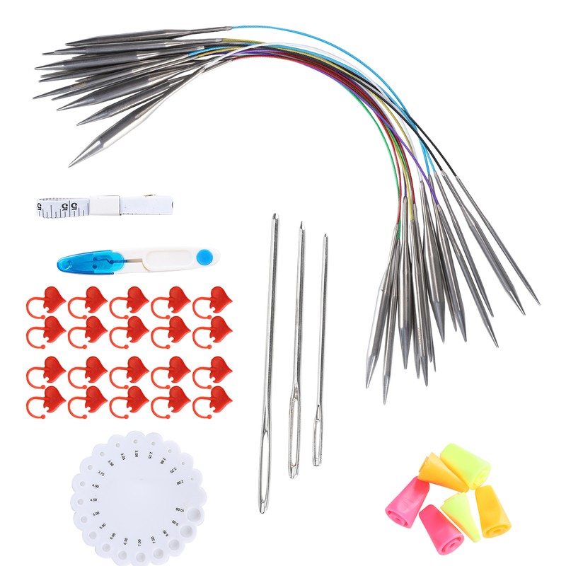 Knitting Needle Set Circular Knit Picks Options Interchangeable Sewing Embroidery