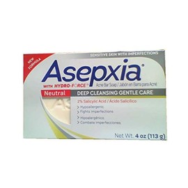 Asepxia Asepxia neutral soap bar 4 ounce, 4 Ounce