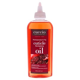 Cuccio Naturale Cuticle Revitalizing Oil - Hydrating Oil For Repaired Cuticles Overnight - Remedy For Damaged Skin And Thin Nails - Paraben And Cruelty-Free Formula - Pomegranate And Fig - 240 ML