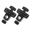 OHPHCALL 2pcs Microphone Desk Mount Clamp Arm Adapter Universal Clip