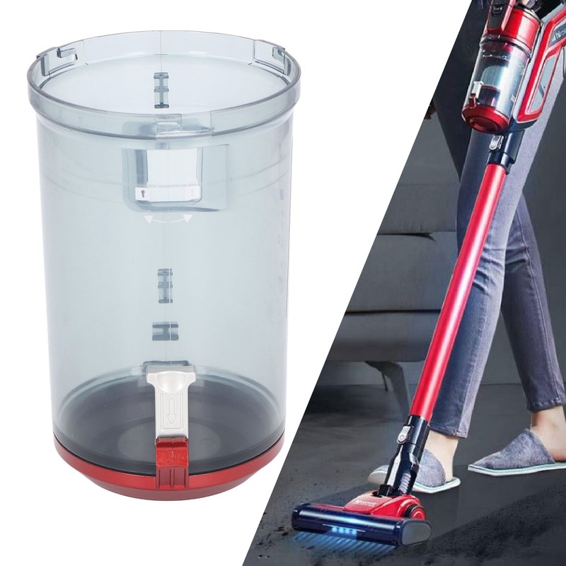 Vacuum Cleaner Dust Box ABS Bin Large Capacity Easy Install