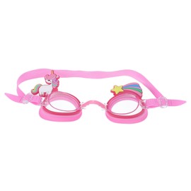 WHAMVOX 1pair Boy Girl Swimming Goggles Anti-fog Cartoon Design for Boys and Girls Comfortable Goggles for Swimming and Diving for Pool Parties and Fun