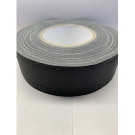 ALLTADESPOT Gaffers tape heavy duty dark tape Real Premium Grade, BLACK 2 Inch X 60 YD PACKAGE OF 2 ROLLS