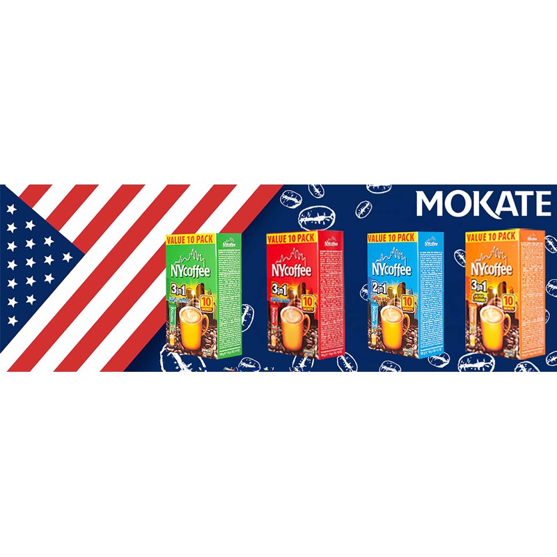 NY Coffee 3in1 Irish Coffee Sachets 140g (10 Sachets)