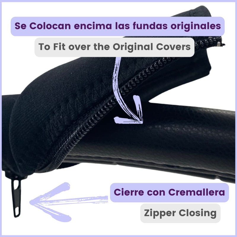 PROTEC TIF | Neoprene Handlebar Covers Compatible with Bugaboo DONKEY