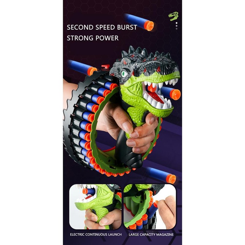 Bracelet Dinosaur Roar Electric Blasting Toy Shooter Electric Burst Game