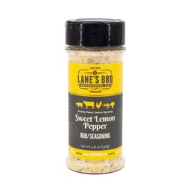 Sweet Lemon Pepper Rub | Seasoning | All Natural | No MSG | No Preservatives (4oz)