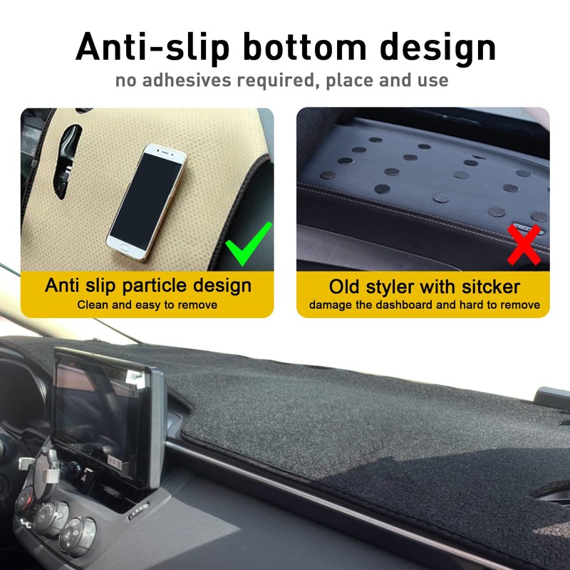 REMOCH for Toyota Corolla Accessories 2019-2023 2024 Dash Cover Dashboard