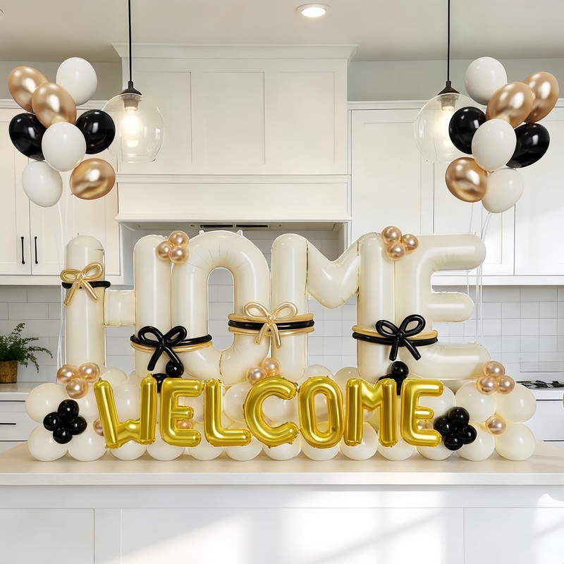 Nyvrexo 145Pcs Housewarming Party Decorations