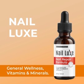 Unbranded Nail Luxe Nail Repair Formula Drops Advanced Maximum Strength Formula (2 Pack)