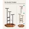 SONGMICS Jewelry Holder, Jewelry Organizer, 3 Tiers and 1 Tray,