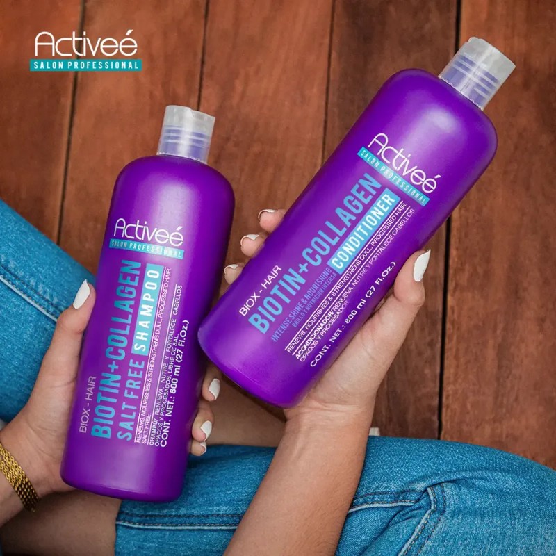 Acondicionador Professional Biotin+Colagena Renueva Nutre y Fortalece Cabellos Opacos y