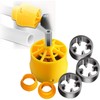PVC Pipe Threader, PVC Thread Maker Tool for Electric Drill,