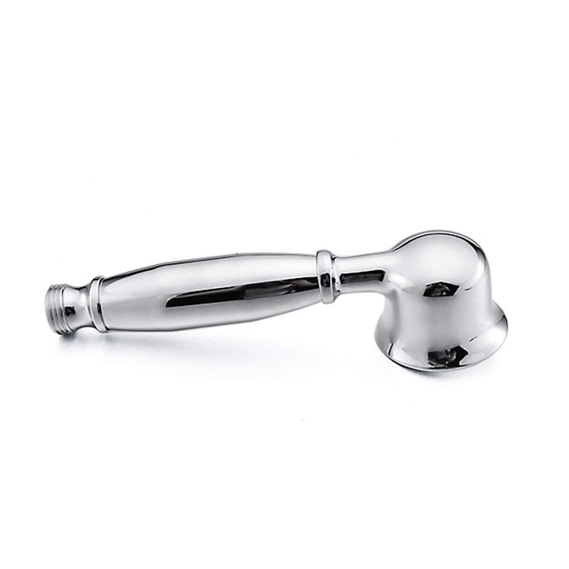 ENKI, E02, Chrome, Traditional Handheld Shower Head, Solid Brass, Traditional