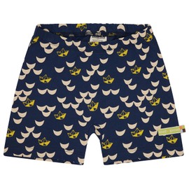 loud + proud Unisex Children's Print, Organic Cotton, GOTS Certified Shorts, Ultramarine