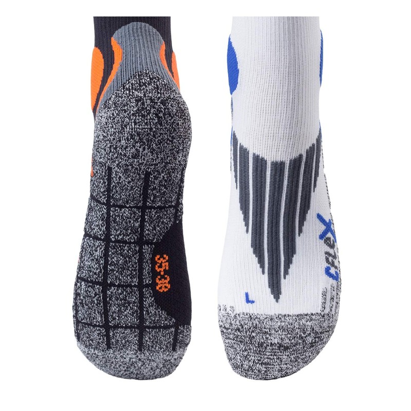 CFLEX Men's & Women's Running Compression Socks (2 Pairs), Sports