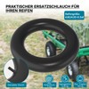 Standard inner tube for wheelbarrow size 400x100 4.00-8