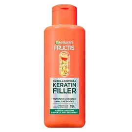 Garnier Fructis Rinse Treatment for All Damaged Hair, Deep Repair, Stronger Hair, with Marula Oil and Keratin, Keratin Filler, Repair & Strengthening, 200 ml