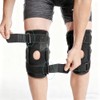 2 PCS Hinged Knee Brace Support for Men & Women,