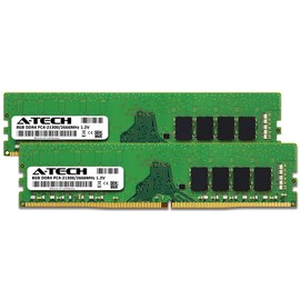 A-Tech 16GB (2x8GB) RAM for ASUS ESC Workstation ESC700 G3 X99-WS/IPMI | DDR4 2666MHz PC4-21300 Non ECC DIMM 1.2V - Desktop Memory Upgrade Kit