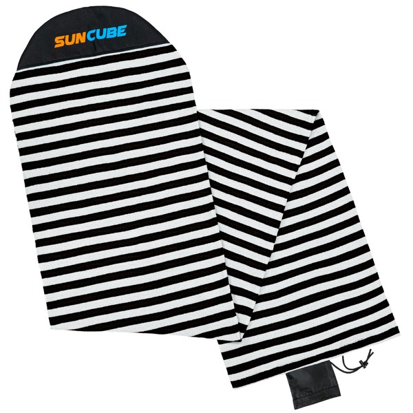SUN CUBE Surfboard Sock Cover, Protective Surf Bag for Surfing
