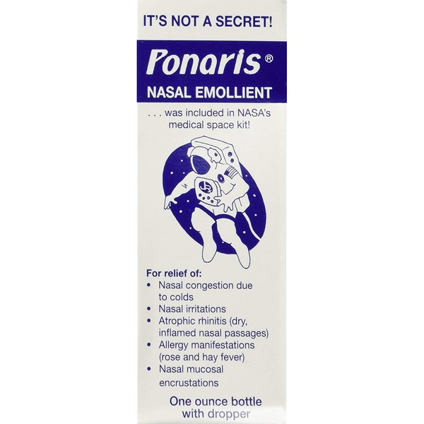 Ponaris Nasal Emollient 1 oz (Pack of 5)