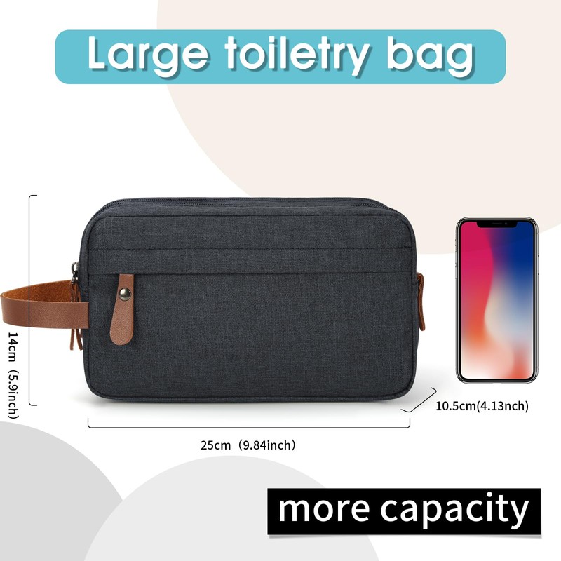 Toiletry Bag Oxford Cloth Toiletry Bag for Men and Women