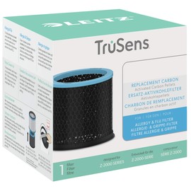 Leitz Trusens Allergy and Flu Carbon Replacement Filter For Leitz Z-2000/Z-2500 Air Purifier, Removes Common Odours and VOCs, Pack Of 1, 2415118