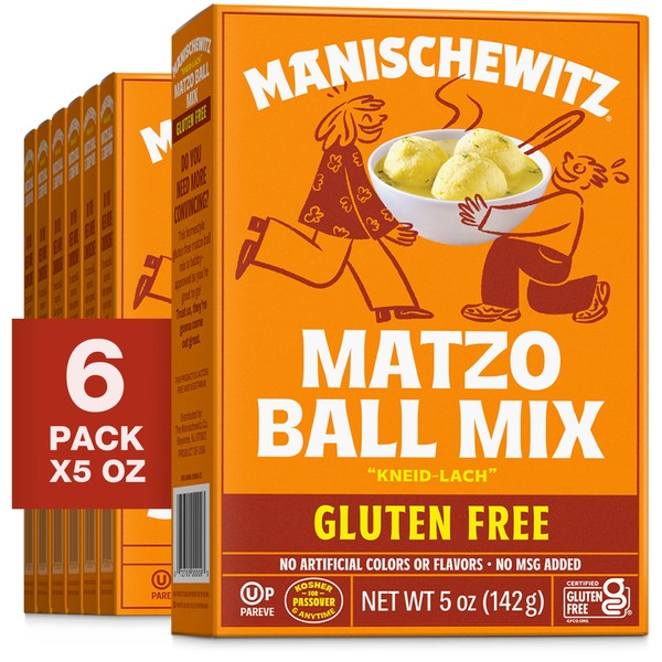 Manischewitz Matzo Ball Mix, Gluten Free - 5 Ounce (Pack