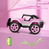 Remote Control Car for Girls, Pink RC Car with Doll
