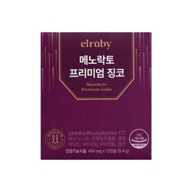 휴온스 메노락토 프리미엄 징코  450mg x 12캡슐 1박스 -SDL- Hyun's Menolacto Premium Ginkgo 450mg x 12 Capsules 1 Box - SDL -