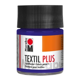 Marabu - Textil Plus, Full-Coverage Fabric Paint for Dark Fabrics, Suitable for Fabric Painting and Fabric Printing, Washable up to 40 °C After Fixing