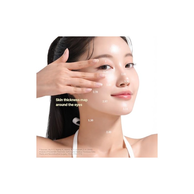 mixsoon - Parche de hidrogel para ojos Bean, 84 g