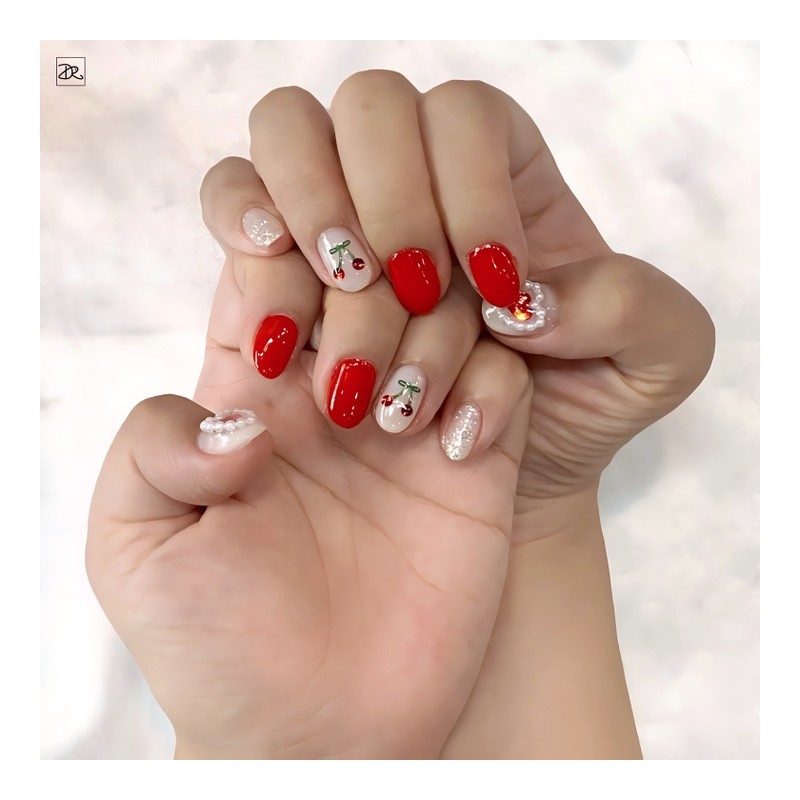 Dara Beauty October Art of the MonthCherry Cherry Nail❣ -