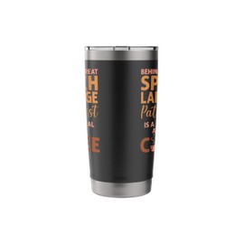 Speech Therapist Therapy Assistant SLP Coffee Behind Every Stainless Steel Insulated Tumbler