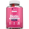 Biotin Hair Gummies 10,000mcg - 90 Vegan Gummies - 45