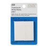 STALOGY S3031 Translucent Sticky Notes, Plain, 1.0 inch (25 mm)