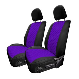 FH Group Custom Fit Car Seat Covers for Jeep Wrangler JL 4DR 2018-2024 Ultraflex Neoprene Waterproof Automotive Seat Covers Front Set Purple