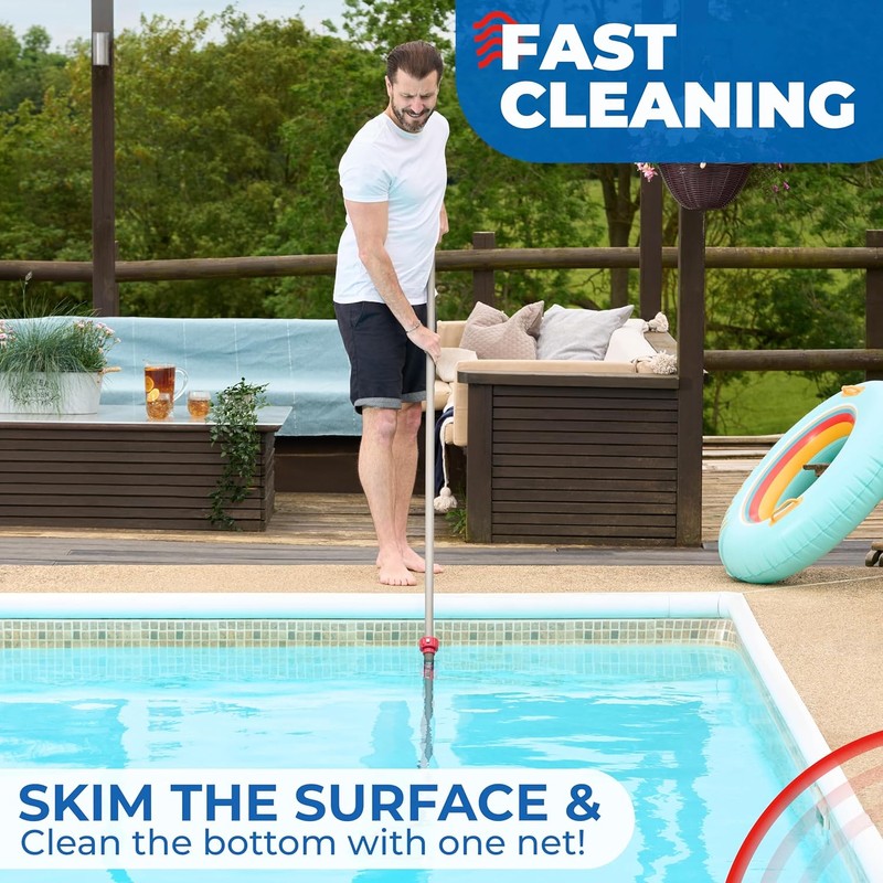 ProTuff 23" Fine Pool Net – 2 Year Unconditional Free