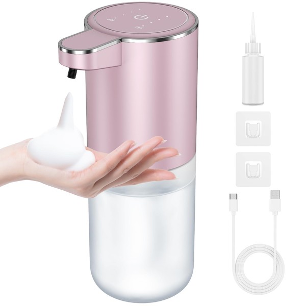 Automatic Foaming Soap Dispenser, Touchless Foam Dispenser with 20s Handwashing
