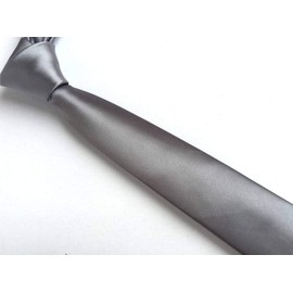 Xiang Ru Necktie, Solid, Business, Work, Washable, Work Commute, Job Hunting, Formal, Casual, Fashionable, Father's Day, Gift, Durable, Gift, Wedding, Birthday, 16 Types, P Silver