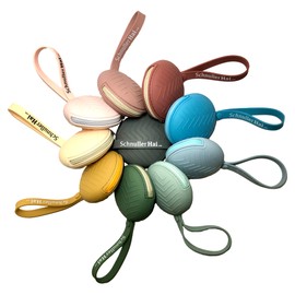 SchnullerHai Grey, dummy bag, practical for storing 2 dummies, dummy box with flexible attachment