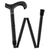 Mesh Carbon Black Folding Adjustable Walking Cane