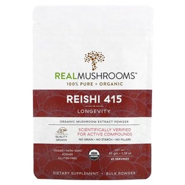 Reishi 415 Mushroom Extract Powder 45g (1.59oz) / 영지버섯 415 버섯 추출물 분말 45g(1.59oz)