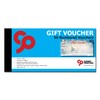 Cherry Christmas Gift Voucher 50 Vouchers per Book 99x210 Millimetres