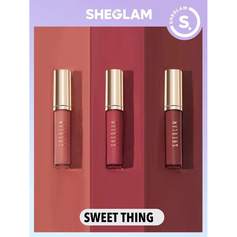 Sheglam Matte Allure Set De 3 Lápiz Labial Líquido