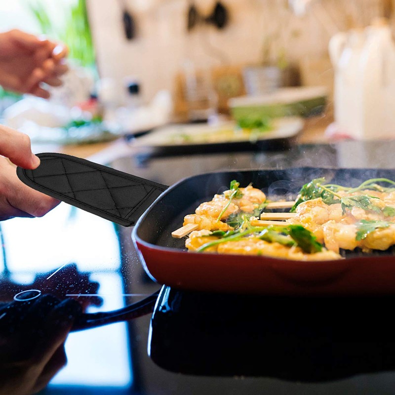 Evoio Cast Iron Skillet Handle Covers, Pan Pot Handle Covers