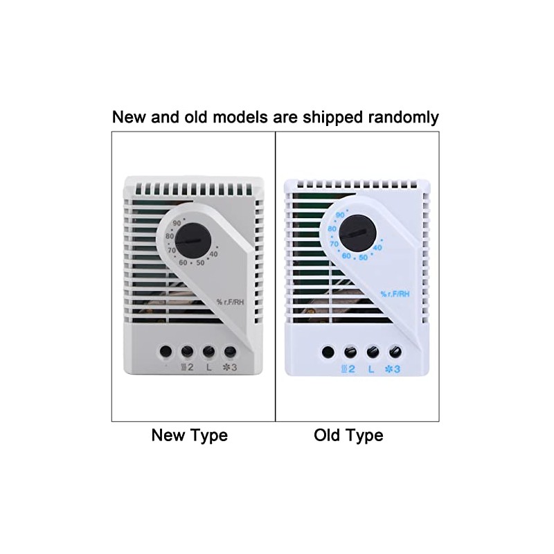 MFR012 Mechanical Humidity Controller Hygrostat Fan Heater with PC Material